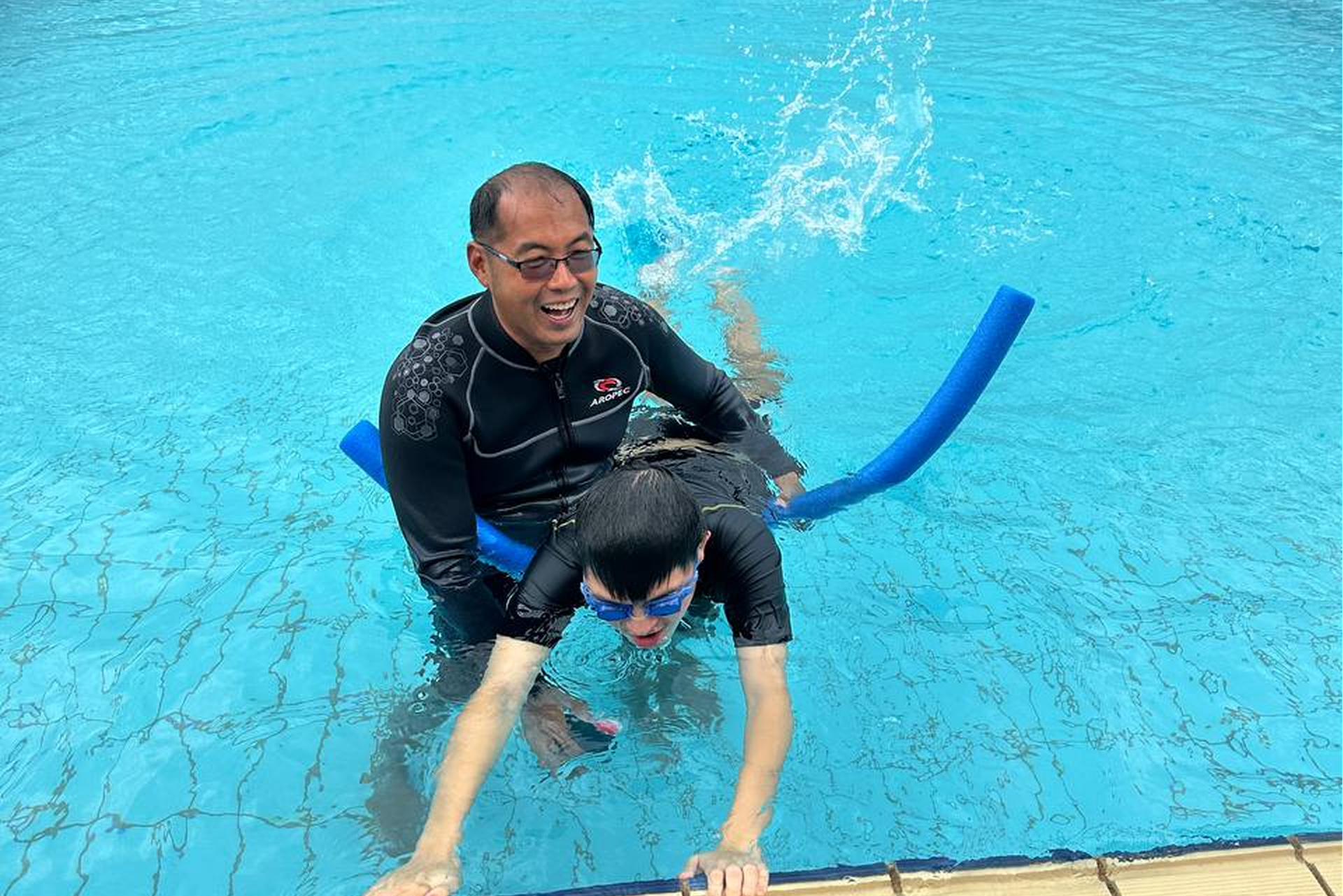 swimming